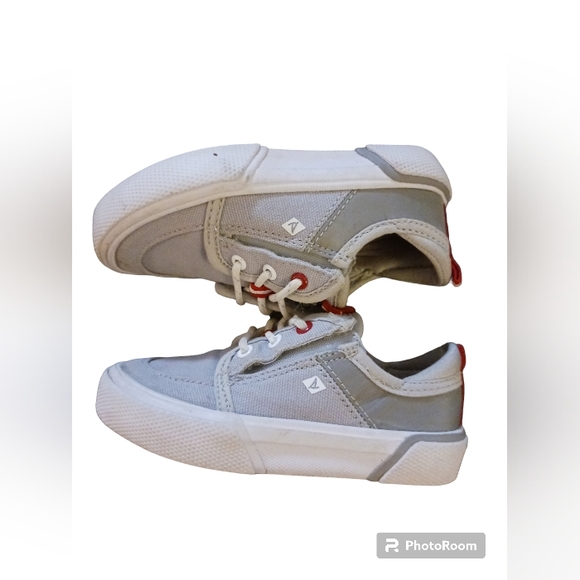 Sperry Top Sider Textile uppers. Memory foam. Boys Size 8M - Picture 6 of 9